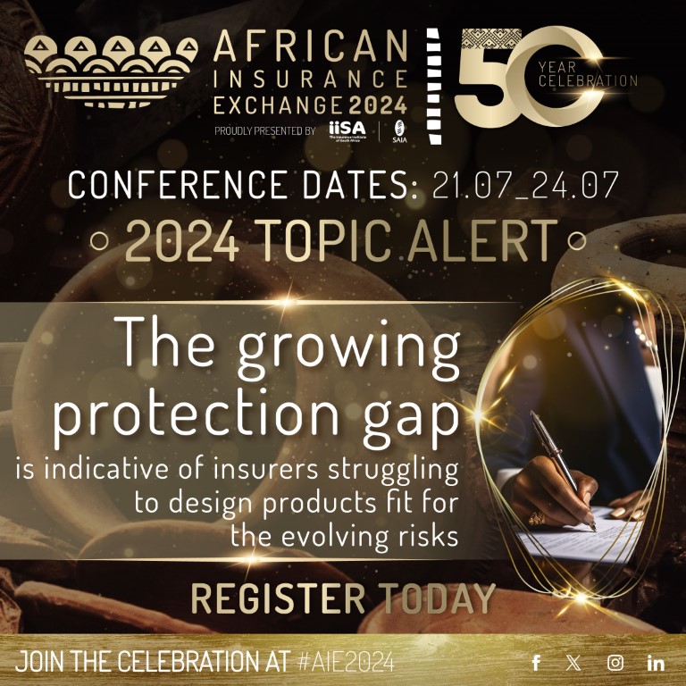 The growing protection gap is indicative of insurers struggling...